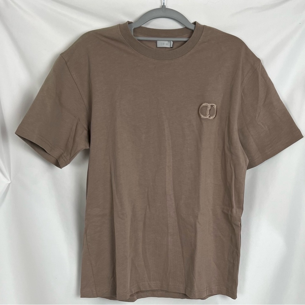 Christian Dior T-Shirt Size Medium CD Icon Embroidery On The Chest NEW